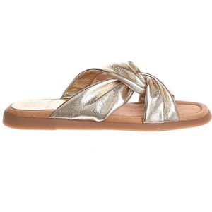 Unisa - CAMBY - Slippers - Goud - Materiaal - Gezondheidsslippers