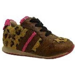 Bunnies 215175 Cogn./Leopard Veterschoenen