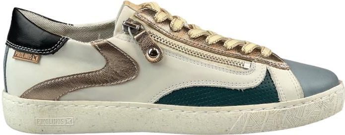 Pikolinos Lanzarote - Damestrainers - Metallic - Gevoerd - Ritssluiting