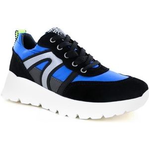 Develab Stoere blauwe jongens sneaker