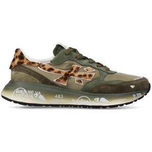 Premiata - Lauryn - Sneakers - Groen - Suède