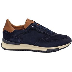 Berkelmans Kyalami Navy Suede Sneakers