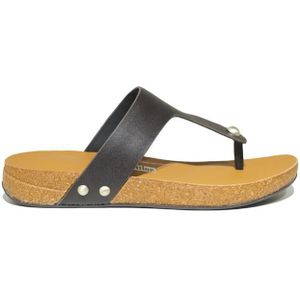 FitFlop Iqushion Leather toe Slippers