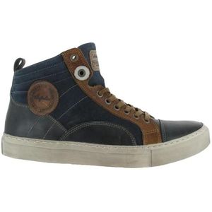 Australian Footwear 15.1057.01 bruin combi Veterschoenen