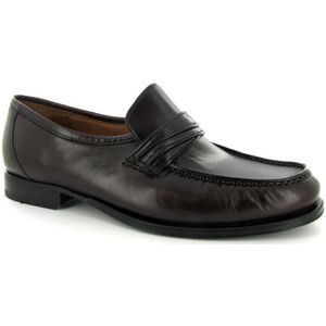 Van Bommel 15150 - Instappers - Klassiek - Bruin - Leer