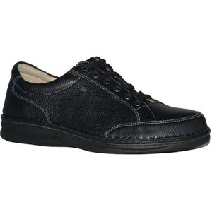 Finn Comfort - Nantes - Veterschoenen - Zwart - Leder