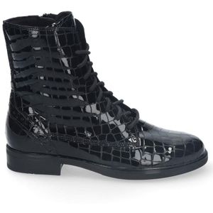 Durea - 9826 - Enkellaarsjes - Zwart