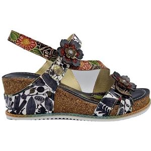 Laura Vita - BONITO 27 - Sandalen - Noir - Leer