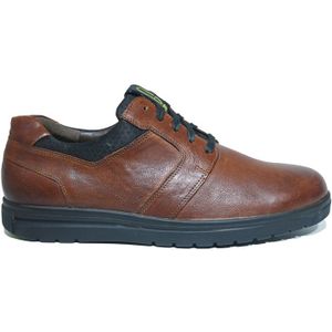 GIJS 208 7506 - Veterschoenen - Cognac - Leer