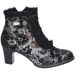 Laura Vita - Elcodieo 224 - Enkellaarzen - Noir