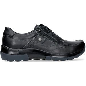 Wolky 303324 000 Zwart Veterschoenen