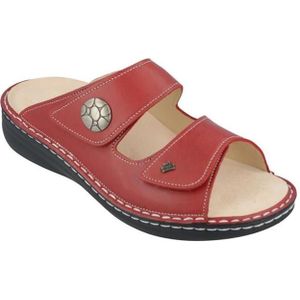 Finn Comfort - 02642-604420 - Slippers - Rood - Leer