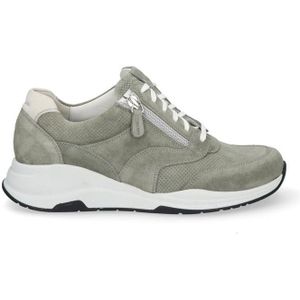 Durea - 6268 Sneakers - Khaki - Wijdte H