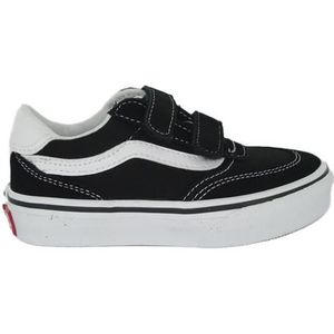 Vans - Youth Brooklyn Ward LS - Skateschoenen - Zwart - Canvas/Suède