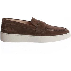 Greve - 2302.08 - Instappers - Taupe - Leer