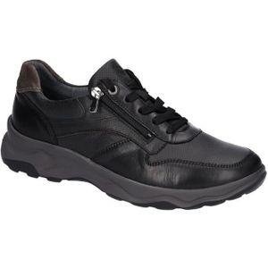 Waldläufer - 718006 - Veterschoenen - Zwart - Leer