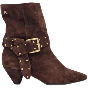 Babouche - G-ANINE-2 - Enkellaarsjes - Dark Brown 58