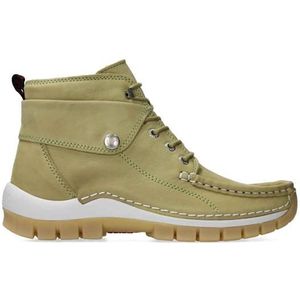 Wolky 00470010 Jump Summer Timber nubuck Veterschoenen