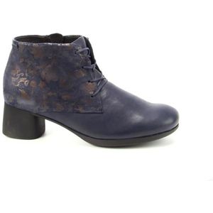 Think! - 3-000824 Enkellaarzen - Blauw - Leer