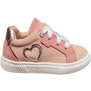 Twins - Mara - Lage Sneaker - Zacht Roze - Leder