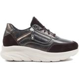 Footnotes - 16.001 - Sneakers - CalfMetaliseBrown