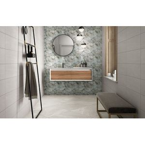 Vloertegel 90&#215;90 cm natuursteenlook Volcano Salina Licht beige PS33