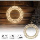 Lichterkranz für Weihnachten 38 cm warmweiß 480 LEDs IP44 Innen/Außen