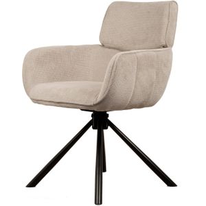 Cato Draaistoel - Beige - Weave