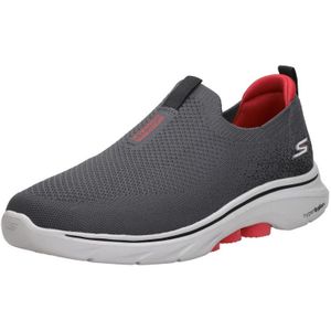 Skechers - Go Walk 7 - Instappers - Grijs/Zwart