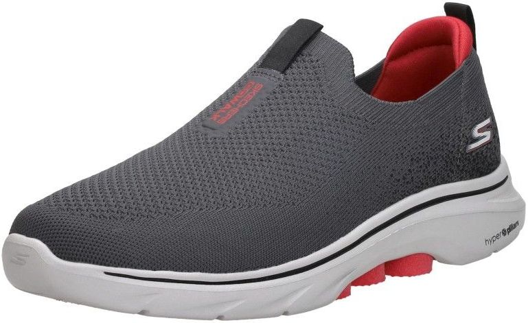 Skechers - Go Walk 7 - Instappers - Grijs/Zwart