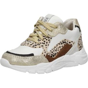 Keq - Sneakers Laag Goudkleur