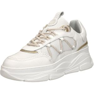 Sub55 - Veterschoenen Laag - Wit - Casual Schoenen