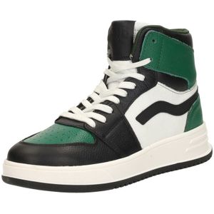 SUB55 - Veterschoenen Hoog - Groen - Casual Schoenen