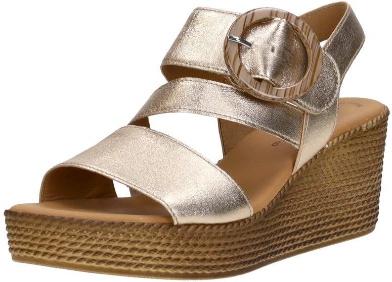 Gabor - 64.770 Sandalen - Champagner - Leer