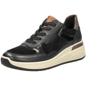 Ara - Garda - Veterschoenen Laag - Zwart