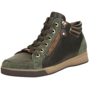 Ara Rom-ST-High-Soft Veterschoenen Hoog - groen - Maat 3.5