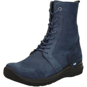 Wolky Viper Veterschoenen Hoog - blauw - Maat 37