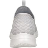 Skechers - Slip-ins Sneakers - Lichtgrijs - Veganistisch - Flexibele Buitenzool