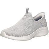 Skechers - Slip-ins Sneakers - Lichtgrijs - Veganistisch - Flexibele Buitenzool