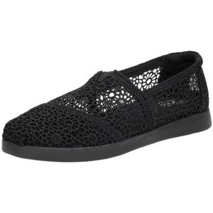 Merk - Slip-on Sneakers - Effen - Textiel - Platte Hak - Transparant