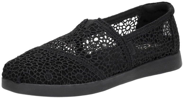 Merk - Slip-on Sneakers - Effen - Textiel - Platte Hak - Transparant