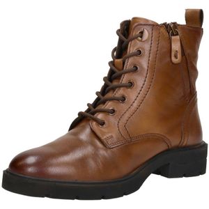 Sub55 - Veterschoenen Hoog - Cognac - Casual schoenen