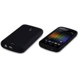 Samsung Galaxy Nexus siliconen (gel) achterkant hoesje - Zwart