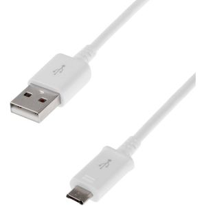 Samsung Micro USB 2.0 Originele data + oplaadkabel 1,5 meter - Wit