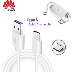 Huawei Originele USB 3.1 Type-C data + oplaadkabel - 1 Meter