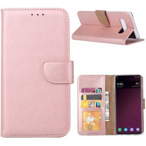 Bookcase Samsung Galaxy S10 hoesje - Rosé Goud