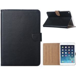 Luxe  Apple iPad mini 5 (2019) 7.9 inch - Zwart lederen standaard hoes