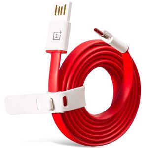 OnePlus 2 Originele Type-C data + oplaadkabel 1 Meter - Rood