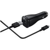 Samsung Originele Adaptive Fast Charging Autolader 9.0V / 2,0 A met 1 meter kabel - Zwart