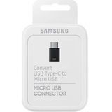 Samsung Originele Micro-USB naar Type-C Adapter - Zwart